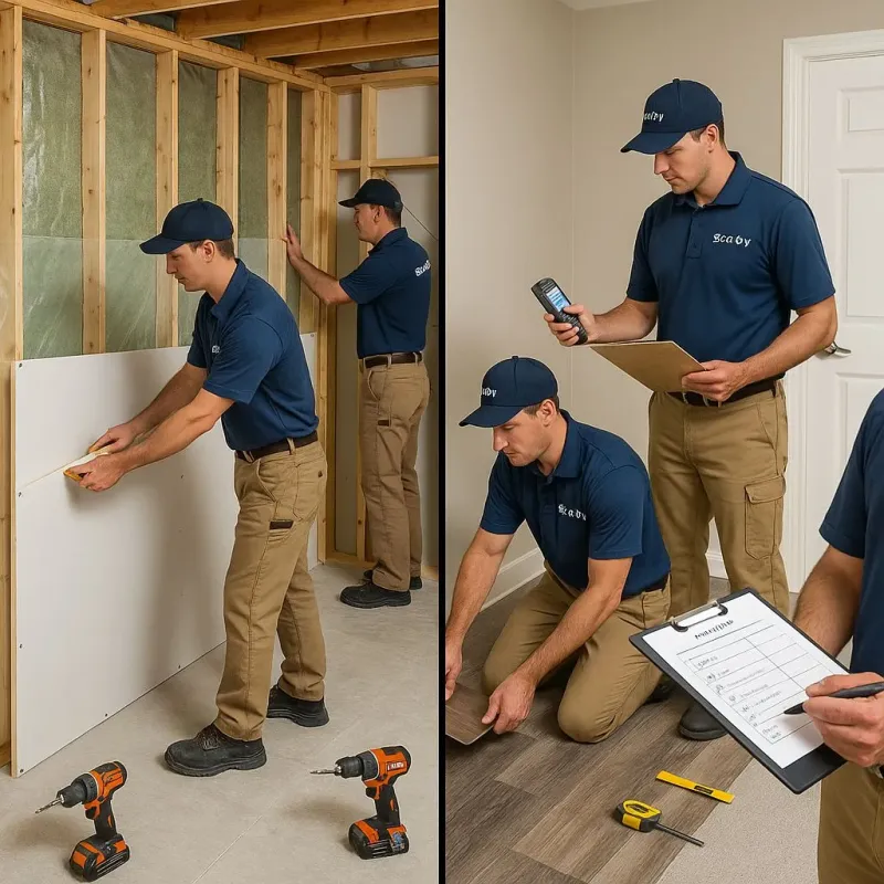 Repairs and Reconstruction process in Wymore, NE